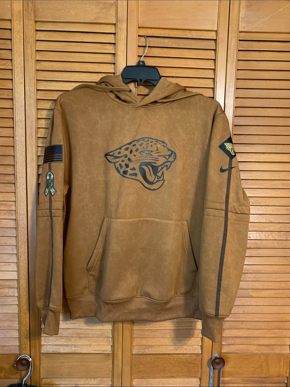 Jacksonville Jaguars Brown Pullover Hoodie - Men's